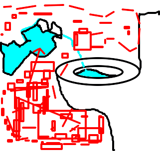 água sanitária