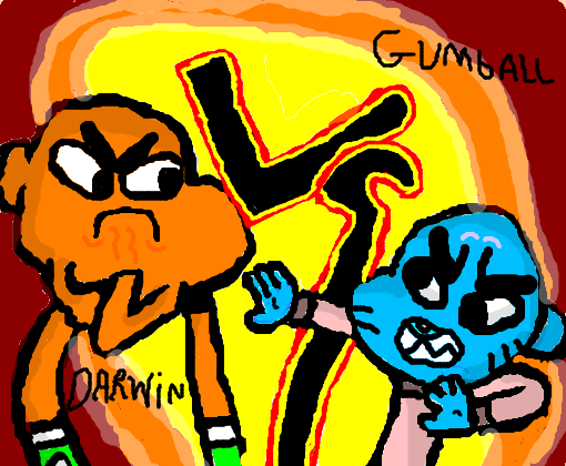 Gumball e Sonic!! - Desenho de agente_gartic - Gartic