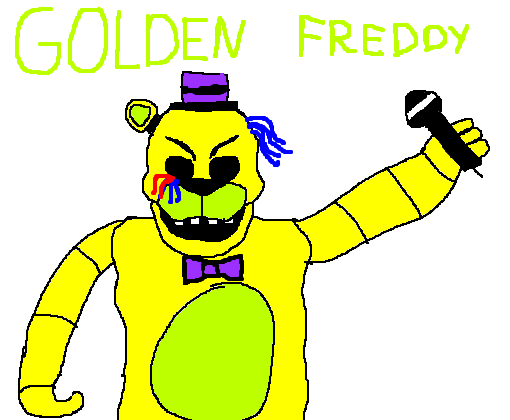 Withered Golden freddy