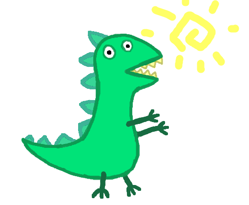 Senhor Dinossauro - Desenho de srmon - Gartic