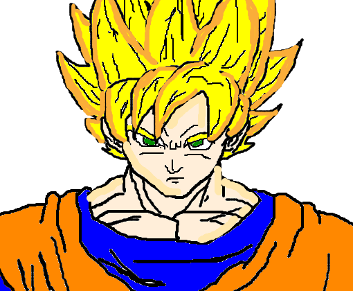 Goku Ssj 1 Em 2021 Desenhos Desenhos Pra Desenhar Fotos | Images and ...