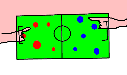 Futebol de botão - Desenho de teterj - Gartic