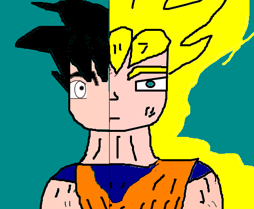 Goku ssj 4 - Desenho de luiiis - Gartic