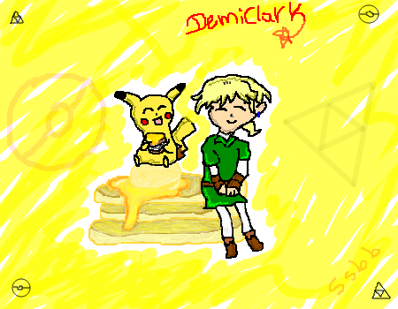 Sweet Time \'Pikachu & Link\' P/ DemiClark <3