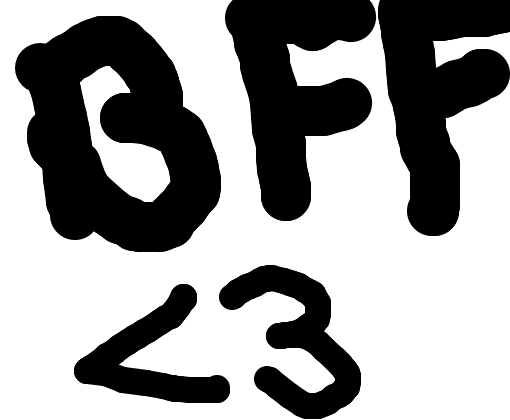 Bffs Gartic - Desenho de p4r4n0rm4l - Gartic