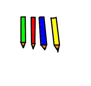 lápis de cor