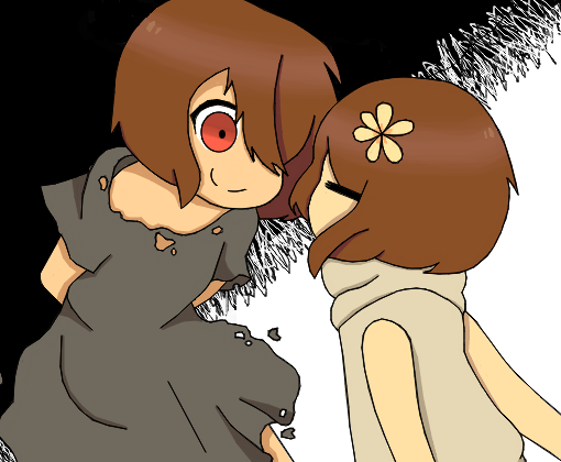 Reapertale!Frisk and Chara