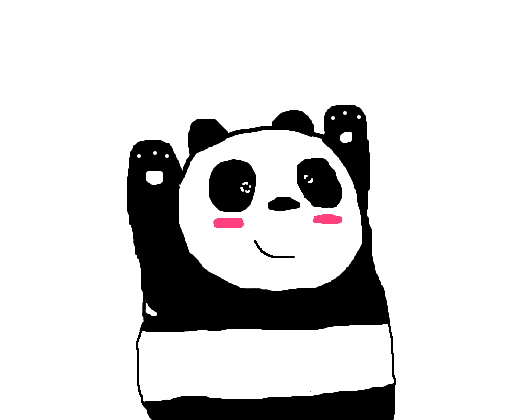 Panda Kawaii - Desenho de lrb1805 - Gartic