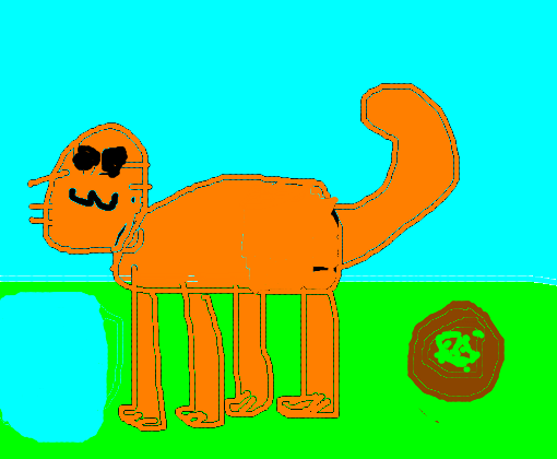 Gato Fofo Desenho De Super Jovisson Gartic