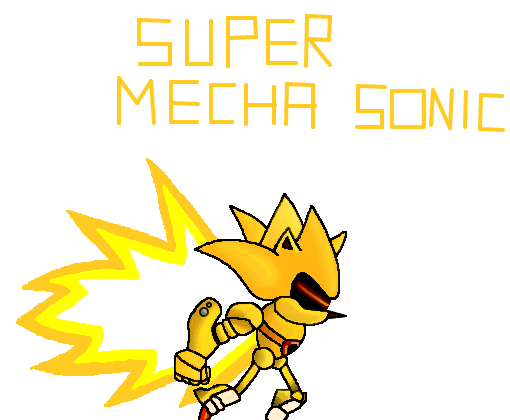 metal sonic 3.0 - Desenho de super_sonic_exe - Gartic