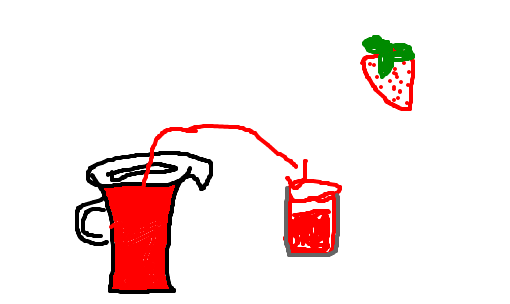 suco de morango