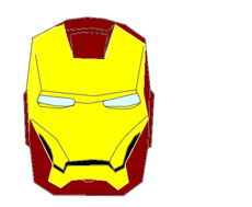 Máscara Iron Man 