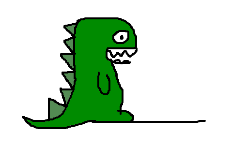 Senhor Dinossauro - Desenho de srmon - Gartic