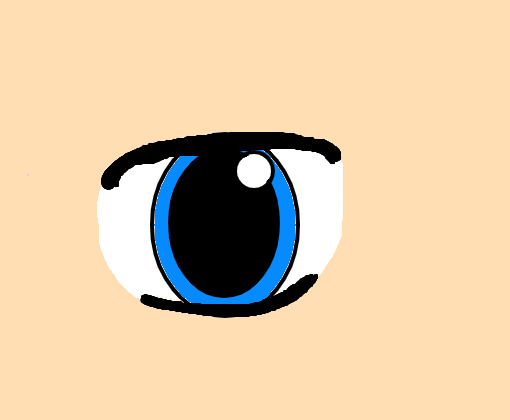 Como fazer olho de anime  Manga eyes, Manga drawing, Eye drawing