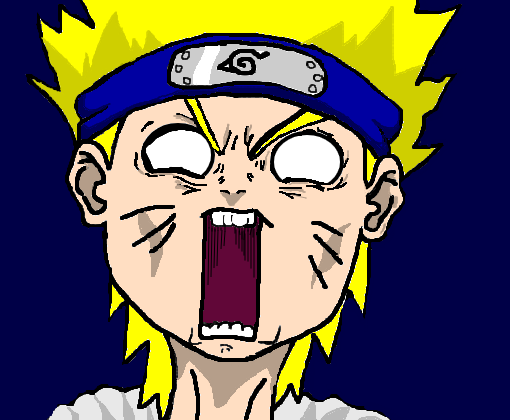Naruto Preto e Branco - Desenho de eurotruck2 - Gartic