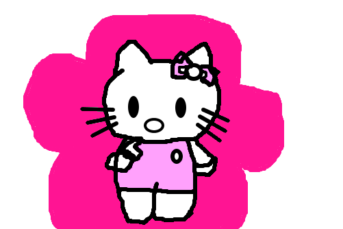 COMO DESENHAR A HELLO KITTY FÁCIL 