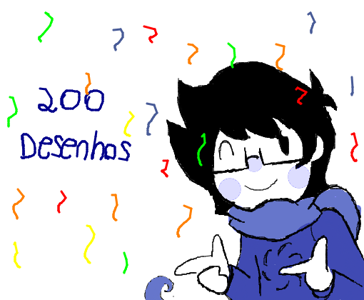 200 desenhos !!!