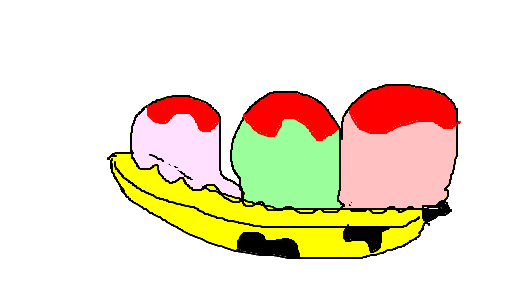 Banana - Desenho de chriskli - Gartic