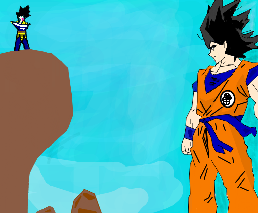 Goku e vegeta desenho