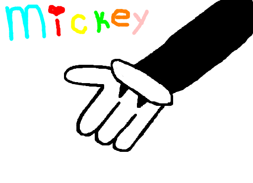 Mão do Mickey