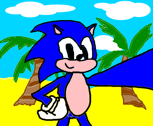 Sonic praia