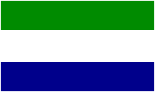 Resultado de imagem para Serra Leoa bandeira