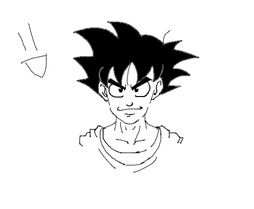 Son Goku - Desenho de therealblaze - Gartic