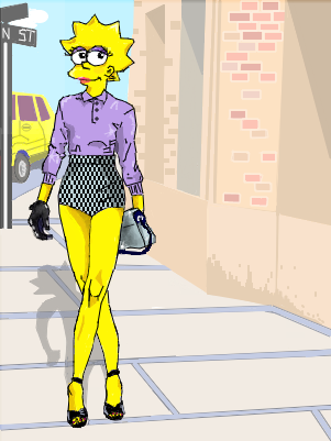 Lisa Simpson by Marc Jacobs