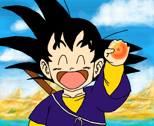 Goku Criança - Desenho de significado - Gartic
