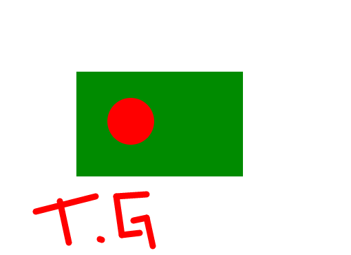 Bandeira do pais Bangladeche