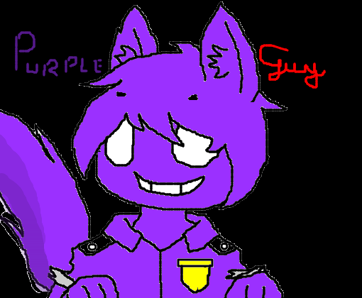 Purple guy neko