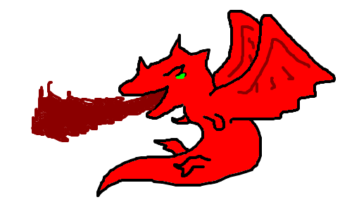 dragão vermelho