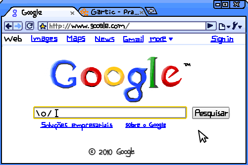 Pesquisa no Google - Desenho de c0ca_zer0 - Gartic