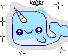 baleia kawaii
