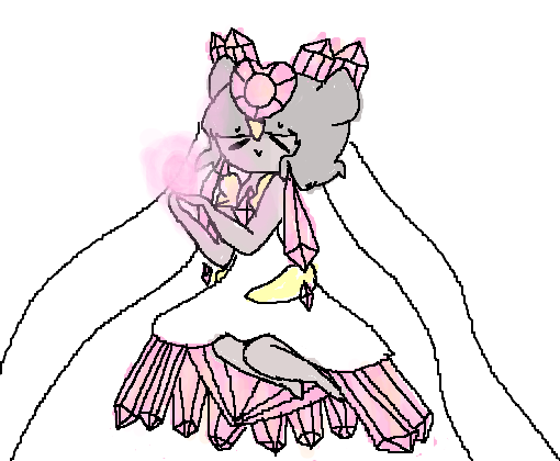 coxplei: mega diancie (pink princess?)