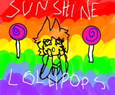 Sunshine lollipops