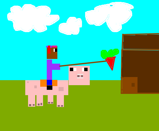 porco do minecraft - Desenho de melzi64 - Gartic