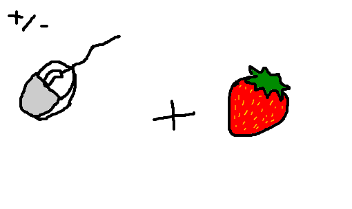 mousse de morango