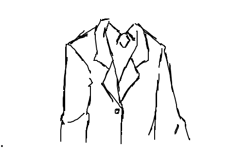 Terno, paletó - Desenho de elen_r - Gartic
