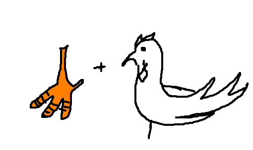 pé de galinha