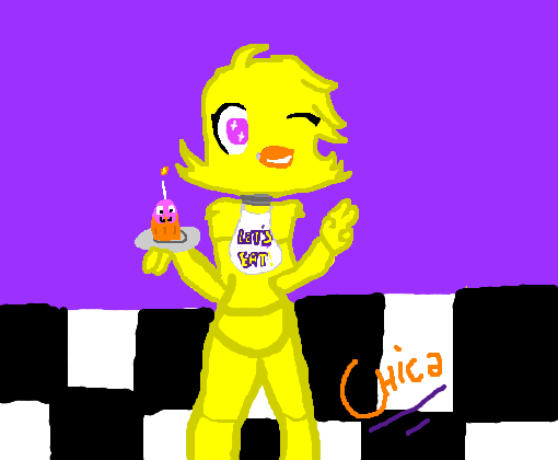 Funtime Chica - Desenho de _chica_fnaf_1 - Gartic