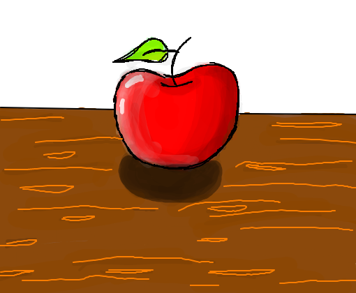 Uma maçã hshshshshs