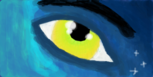 o olho do carinha do avatar 