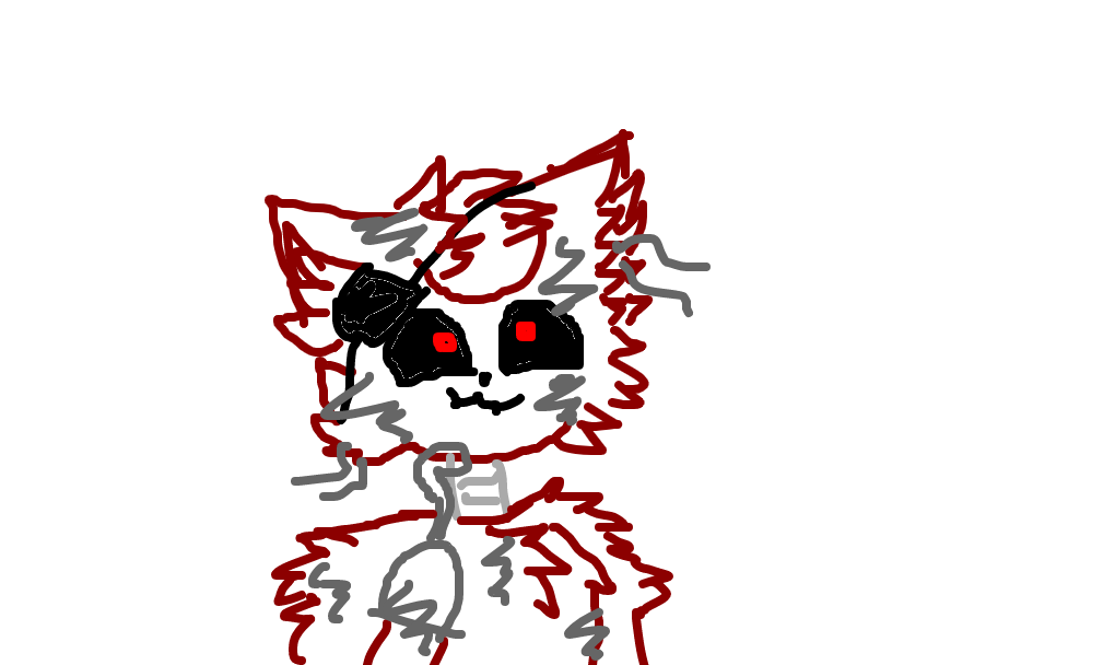 Withered Foxy - Desenho de tales_3004 - Gartic