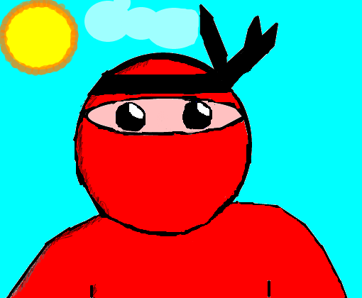 ninja vermelho