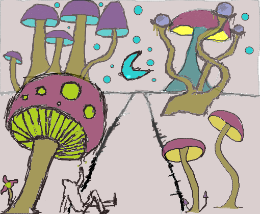 mushroom forest