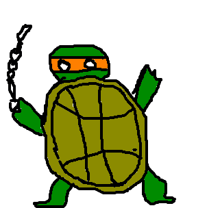as tartarugas ninja - Desenho de trovo - Gartic