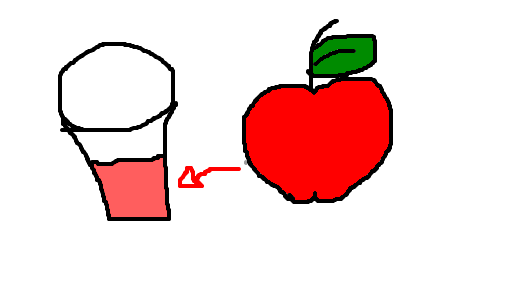 suco de maçã