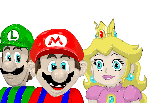 Luigi, Mario e Peach