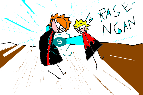 Naruto vs Pein parte 8